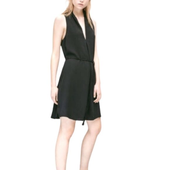 ARITZIA WILFRED Monge Burgundy Dress Women's Size XXS - Picture 14 of 16